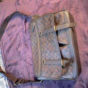 Coach laptop bag